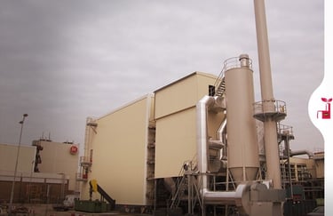 steam extracted from coffee grounds